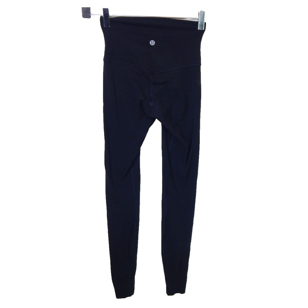 Lululemon Leggings Align High Rise Pant 28" Black Ankle Nulu